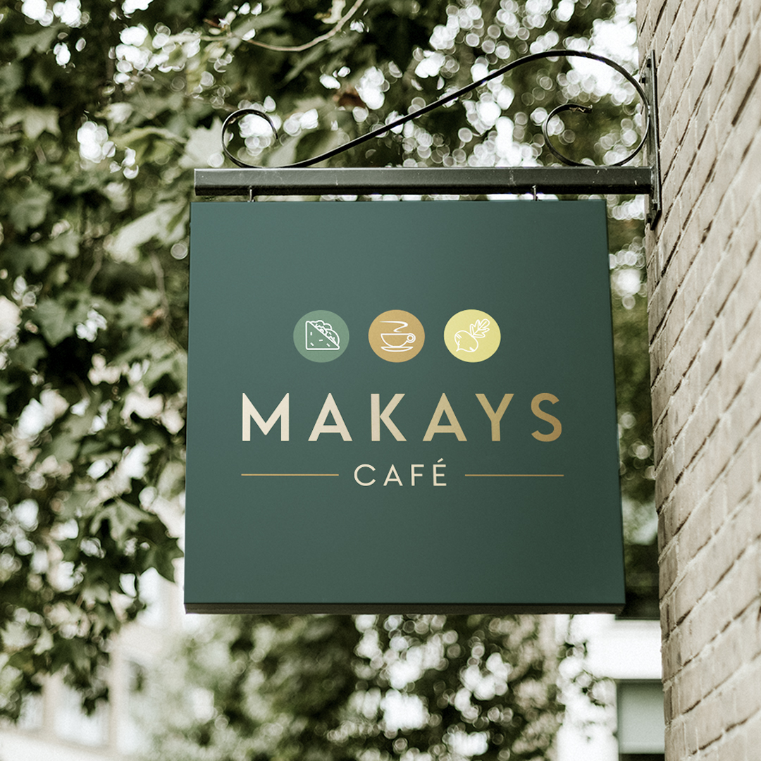 Coffee shop premium quality board mockup