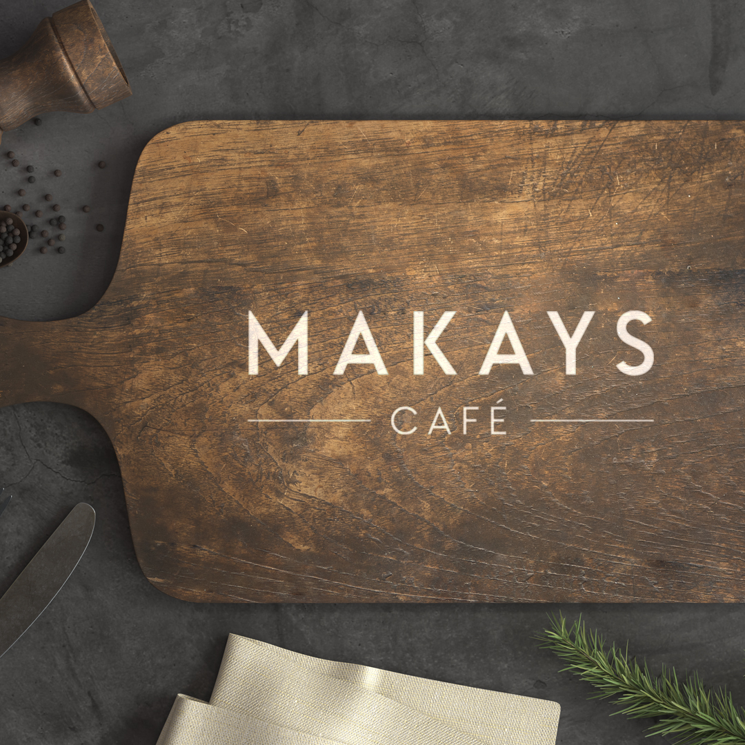 Coffee shop premium quality board mockup